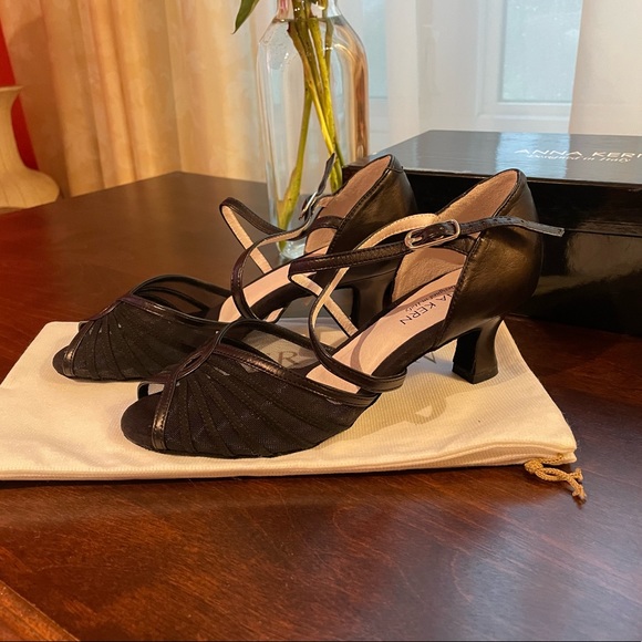 Werner Kern- Anna Kern Designer Ballroom Dance Shoes - Picture 3 of 6